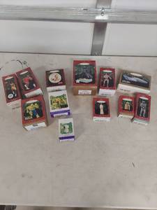 lot 3908 image: Hallmark Keepsake Ornaments Collection - Sports and Entertainment Bundle
