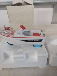 lot 4057 image: Hallmark Kiddie Car Classics Jolly Roger Boat