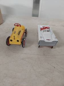 lot 4093 image: 1950s Murray Hot Rod and Speedway Model Cars Set