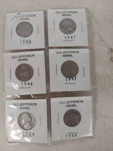 lot 4115 image: Jefferson Nickel Collection