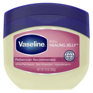 lot 1005 image: Vaseline Hypoallergenic Baby Oil Diaper Rash Cream Healing Petroleum Jelly  13 oz