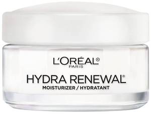 lot 1013 image: LOreal Paris Skincare Hydra-Renewal Face Moisturizer with Pro-Vitamin B5 for Dry Sensitive Skin, All-Day Hydration, 1.7 Oz