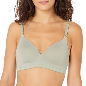 lot 1106 image: Blissful Benefits Super Soft Wireless Lightly Lined Comfort Bra, 34D