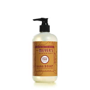 lot 1184 image: Mrs. Meyer s Clean Day Liquid Hand Soap  Apple Cider Scent  12.5 Ounce Bottle
