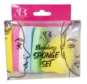lot 1236 image: ANA BEAUTY MAKEUP SPONGE ASSORTED, 5 pieces