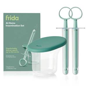 lot 1270 image: Frida Fertility at-Home Insemination Kit Developed with Specialists for Family Planning and Pregnancy Support, Minimal Sperm Waste, 2 Applicators  Collection Cup