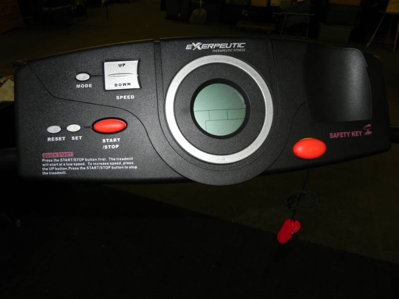 Exerpeutic discount treadmill 1010h