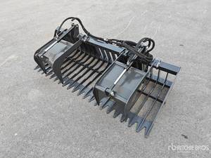 lot 5138 image: (RGB-84W) Arteer - 84in Rock Skid Steer Grapple Bucket