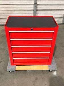lot 5148 image: W - Tool Trolley Drawers, 188-piece tool set - Unused
