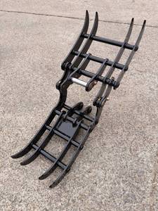 lot 5244 image: (ZJ12) ZJG&nbsp- Mini Wood Grabber Excavator Attachment - Unused