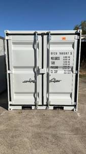 lot 5494 image: DFCU1675818 - IRC11 - 11ft Storage Container with Window &amp Side Door - Unused
