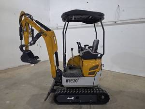 lot 2313 image: IRE20 Mini Excavator - 1000kg Compact Digger, Kubota Diesel Engine