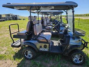lot 2325 image: IRGC80 Electric Golf Cart with Off-Road Package - Batteries Included (Assembly Required)