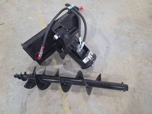 lot 2570 image: Solanch 20CM Drill Auger for Mini Skid Steer