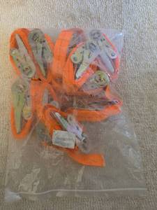 lot 2648 image: Lot of 10 Tie Down Straps - 1.5m Length