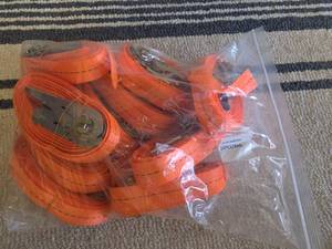 lot 2658 image: Lot of 10 Tie Down Straps - 5 m Length