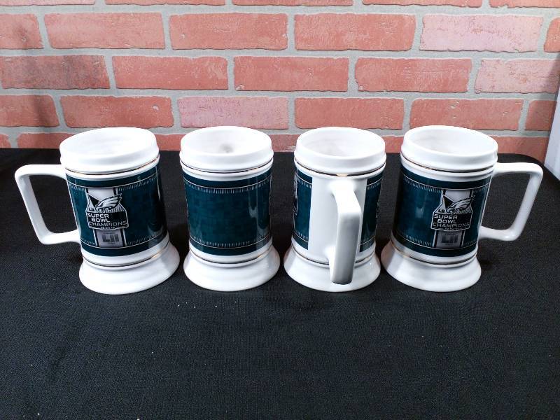 lot 35 image: Philadelphia Eagles Super Bowl LII Champions Beer Steins