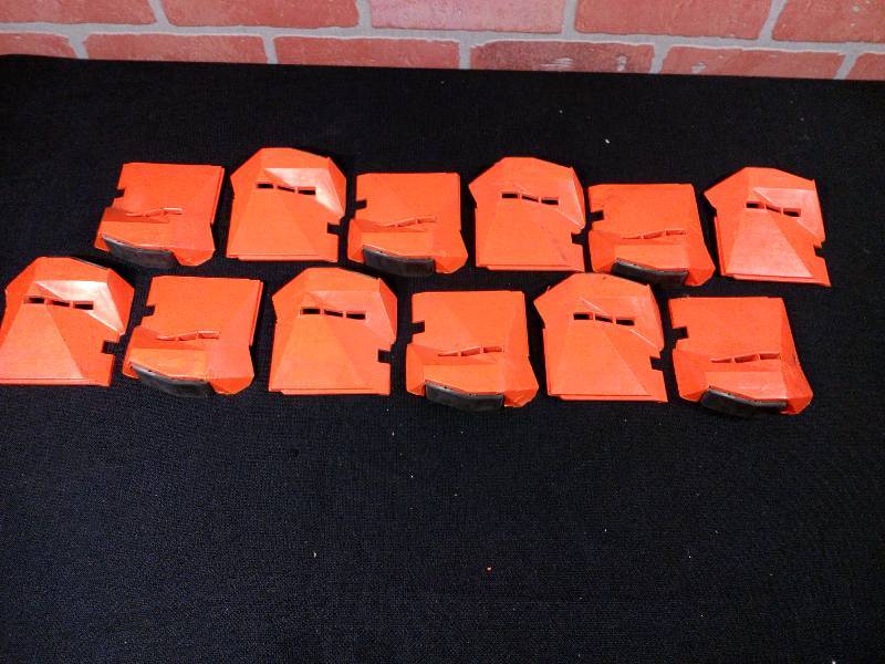 lot 49 image: Orange Heavy Duty Door Stops