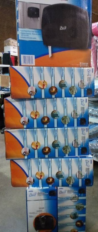 lot 175 image: Scott Jumbo Roll Tissue Dispensers