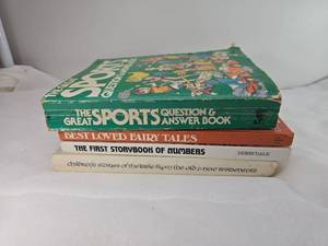 lot 62 image: Childrens Book Collection - Sports, Fairy Tales, Bible Stories