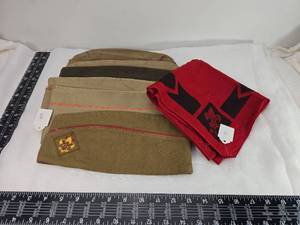 lot 93 image: Boy Scout Uniform hat Collection