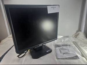 lot 129 image: Acer S12 LCD Monitor with Cables and Manual