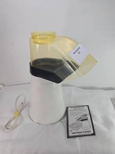 lot 136 image: Presto Hot Air Popcorn Popper Cover and Chute