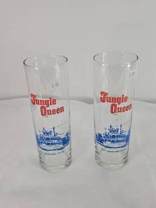 lot 139 image: Jungle Queen Fort Lauderdale Souvenir Glass Set