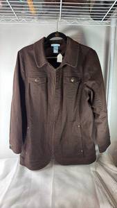 lot 195 image: Liz & Me Brown Cotton Denim Jacket