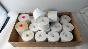 lot 203 image: Thermal Paper Roll Box Set