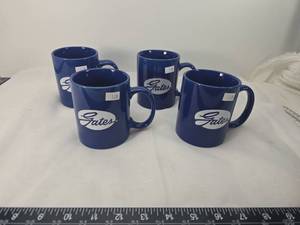 lot 207 image: Gates Corporation Logo Coffee Mugs - Set of 4