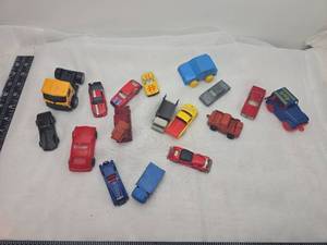 lot 213 image: Collection of Small Scale Toy Cars and Trucks
