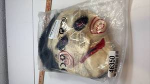 lot 271 image: Jigsaw Movie Saw Cosplay Mask