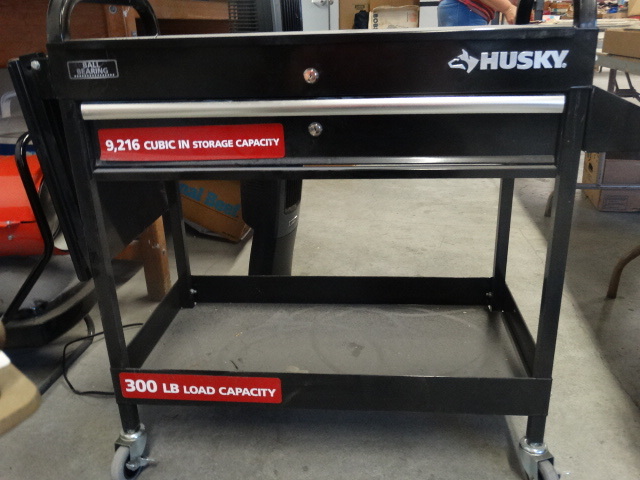 Husky Tool Cart >> Husky Tool Cart Goddard Ks Antique Collectible Auction Husky Tool Cart >> Husky Tool Cart Goddard Ks Antique Collectible Auction