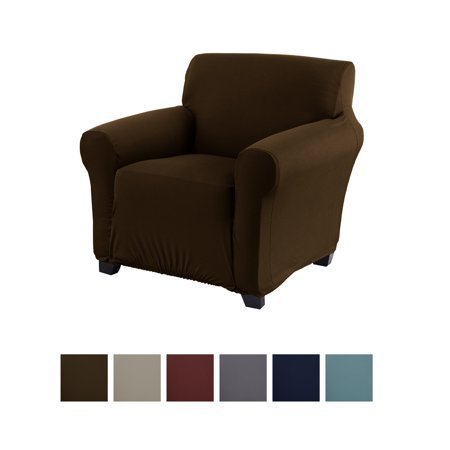 lot 41025 image: Home Fashion Designs Brenna Collection Strapless Twill Chair Slipcover