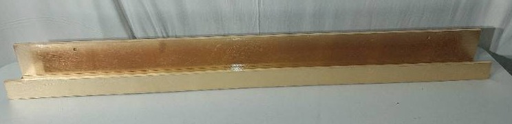 lot 41155 image: Uniek Inc. Gold Wood Wall Panel P101318-730 42in x 3 14in