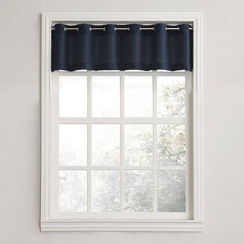 lot 41324 image: No. 918 Nathan Grommet Textured Kitchen Curtain Valance - Retail $51