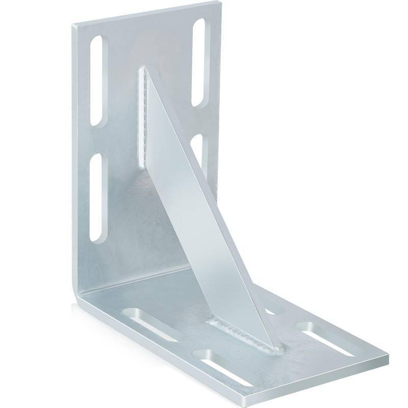 lot 43452 image: Gisafai 1 Pcs 8.5 x 8.5 x 5 Inches Heavy Duty Galvanized Inside Corner Galvanized Steel 90 Degree L Shape Pergola Hardware for DIY Dock Construction Projects Furniture Corner