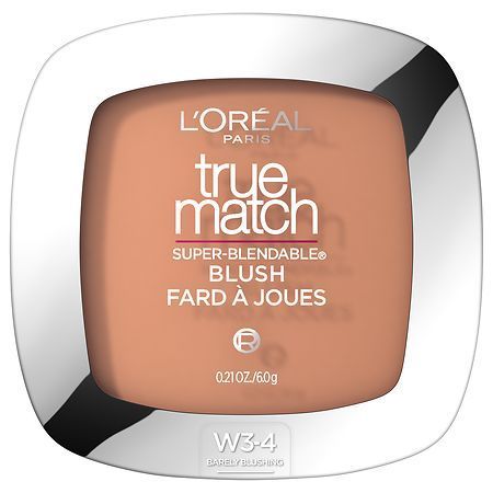 lot 60030 image: FACTORY SEALED - L Oreal Paris True Match Super Blendable Blush  Soft Powder Texture  Barely Blushing  0.21 oz
