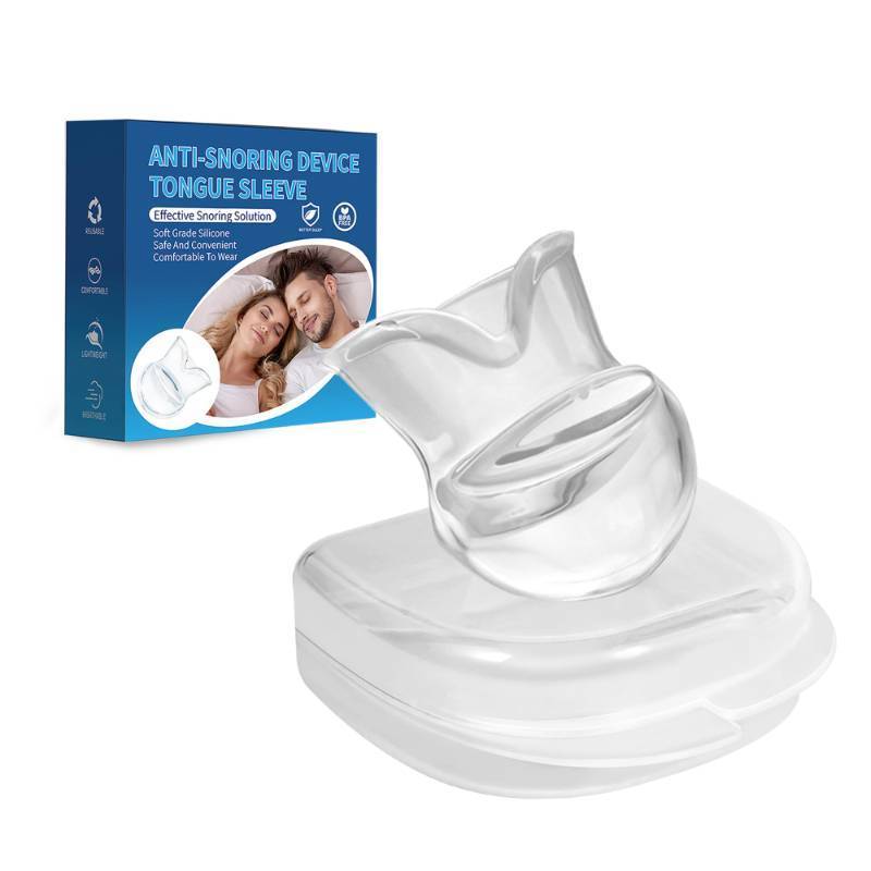 lot 64391 image: APPEARS NEW - Snoring Solution - Anti Snoring Device for Men and Women, Reusable Snore Devices Stopper - HS27