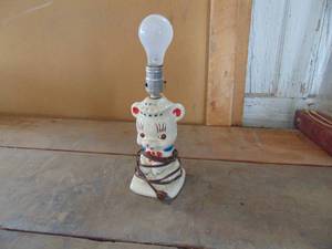 lot 2004 image: Bear Bedside Lamp