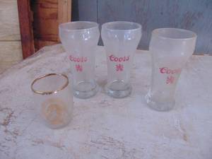 lot 1792 image: Selection of Coors Beer Glasses