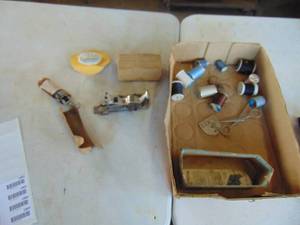 lot 1859 image: Selection of Vintage Sewing Machine Attachments