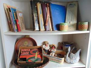 lot 1874 image: Contents of 2 shelves