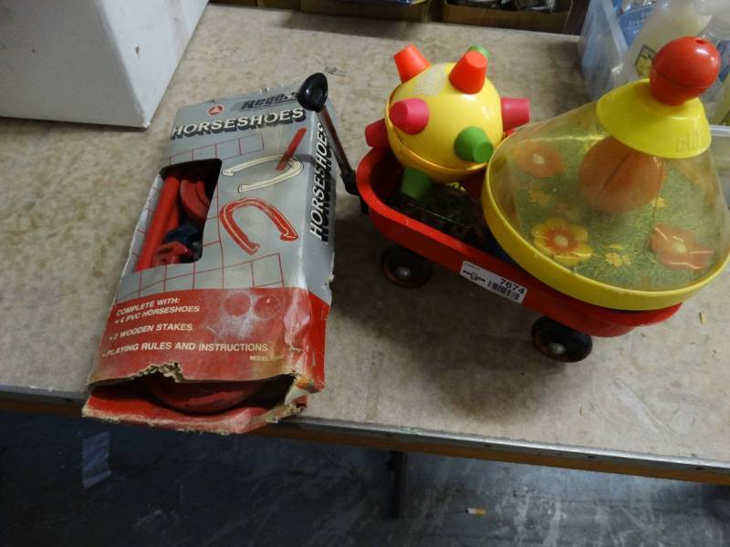 lot 7674 image: Lot of toys.