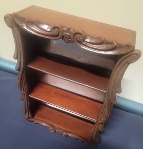 lot 32 image: Antique Wood Shelf