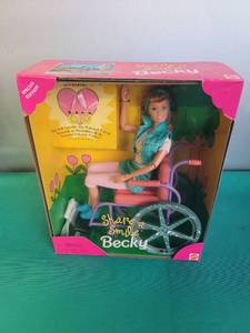 lot 45 image: Share a Smile Becky Doll Special Edition by Mattel