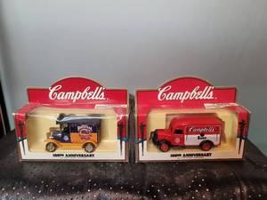 lot 17 image: Campbells Soup 100th Anniversary Die-Cast Model Trucks