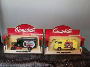 lot 18 image: Campbells 100th Anniversary Die-Cast Vehicle Set