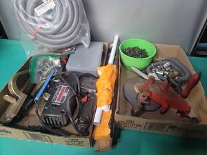 lot 156 image: Craftsman Router with Accessories and Backer Rod